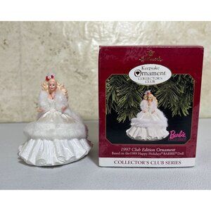 1997 Hallmark Club 1989 Holiday Barbie Ornament - In Original Box